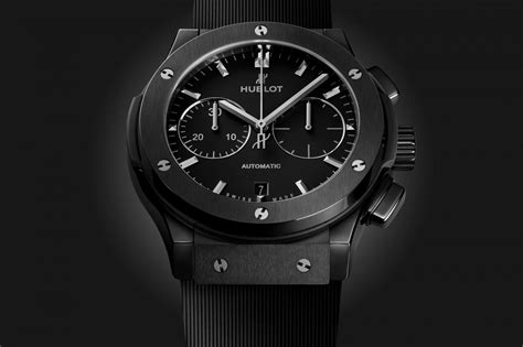 hublot classic fusion chronograph black magic review|More.